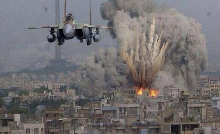 gaza. bombardamento