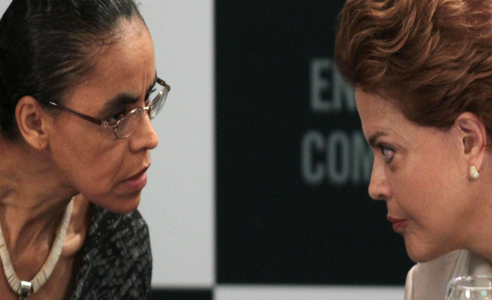 Dilma Rousseff e Marina Silva