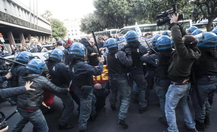 Ast Terni scontri Roma 29 ottobre 2014