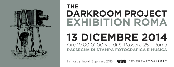 The Darkroom Project, la manifestazione votata alla fotografia in bianco e nero allo sviluppo e alla stampa analogica, sbarca per la prima volta a Roma alla Tevere Art Gallery