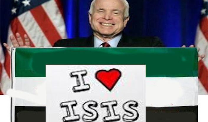 Il senatore Usa John McCain, considerato uomo ombra della politica estera statunitense.
