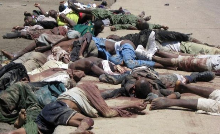 Vittime dell'attacco di Boko Haram a Baga