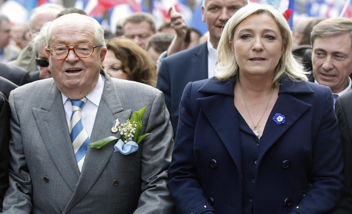 Le Pen Marine e Jean-Marie