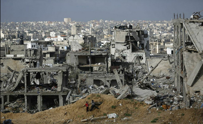 Ciò che resta di Gaza dopo l'attacco israeliano dell'agosto scorso