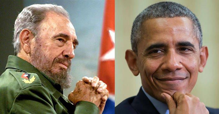 Fidel-Castro-vs-Barack-Obama