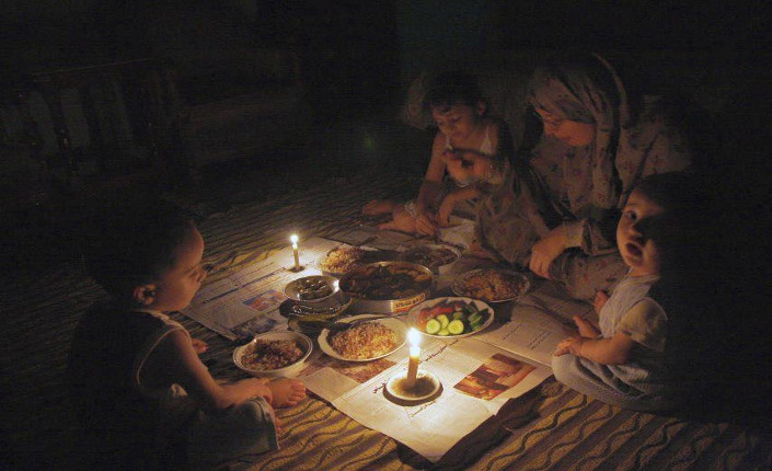 gaza: cena al buio