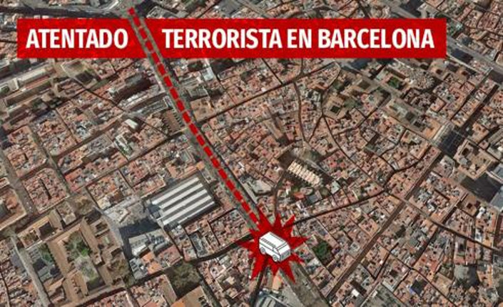 attentato a Barcellona