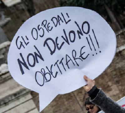 gli ospedali non devono obiettare