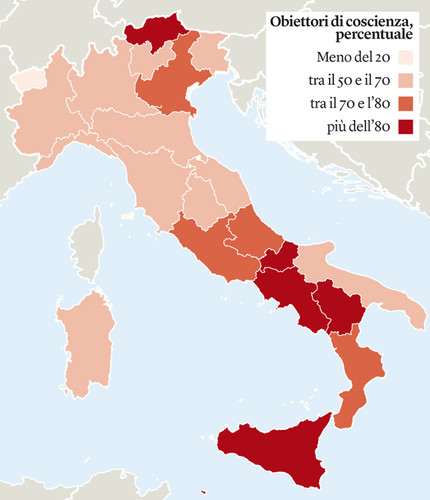 Legge 194, tutti gli uomini dell'obiezione