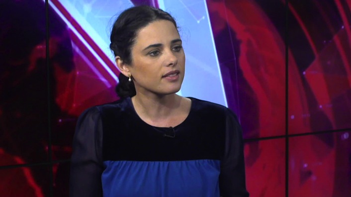 La deputata israeliana dell’ultra nazionalista Partito della casa ebraica, alleato con il premier Benjamin Netanyahu.