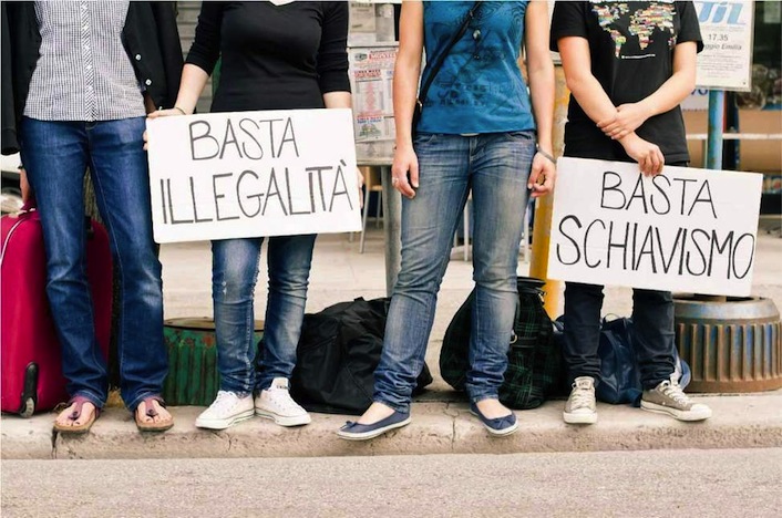 BastaIllegalitàBastaSchiavismo