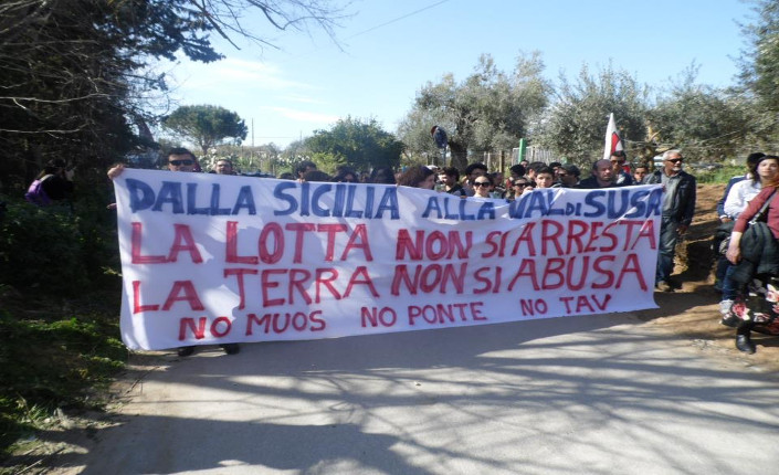 manifestazione No Muos