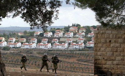 piccolasoldatidiguardia insedianto israeiao in West Bank