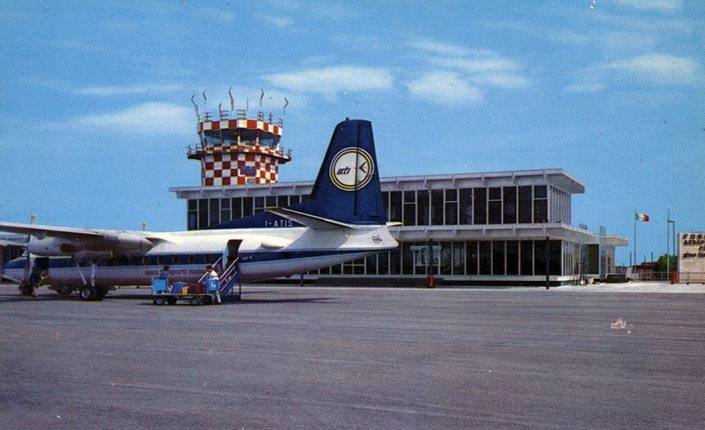 L'aeroporto "Gino Lisa".