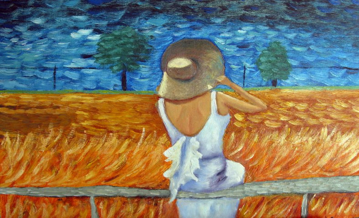 Spalanzino. La donna con il cappello