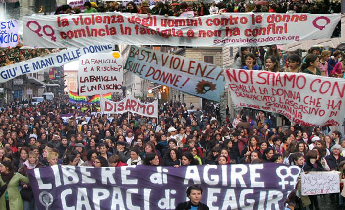 manifestazione femminista