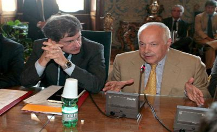 Gianni Alemanno e Franco Panzironi