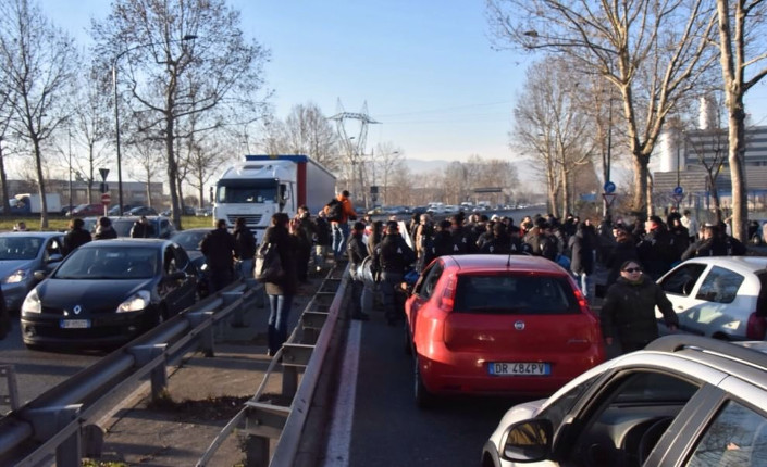 blocco tangenziale Torino