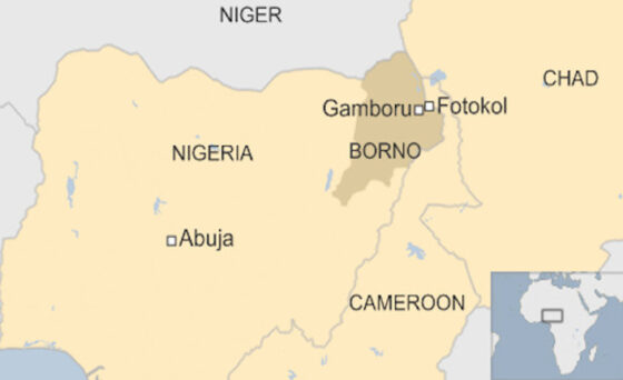 cartina Nigeria 