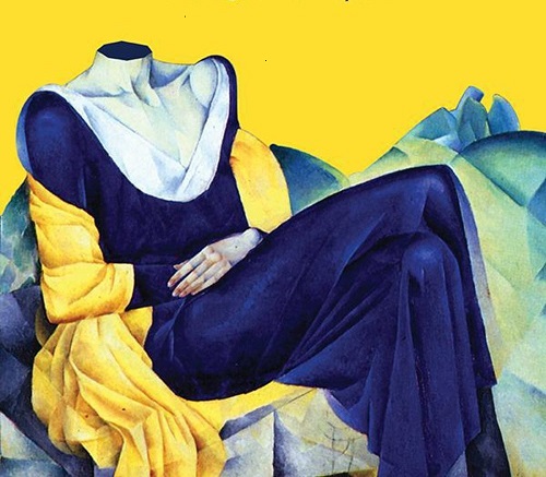 Nathan Altman, ritratto a Anna Achmatova, 1918, da Elena Ferrante, La frantumaglia, E/o