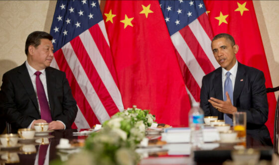 Gli sforzi cinesi per il soft power sono vanificati, all'interno, dai diritti umani, e, all'esterno, dai rapporti tesi con i vicini: nella foto il Presidente della Repubblica Popolare Cinese Xi Jinping, con Obama all'Aia;