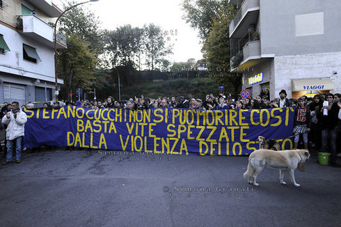 Mamifestazione per Stefano Cucchi