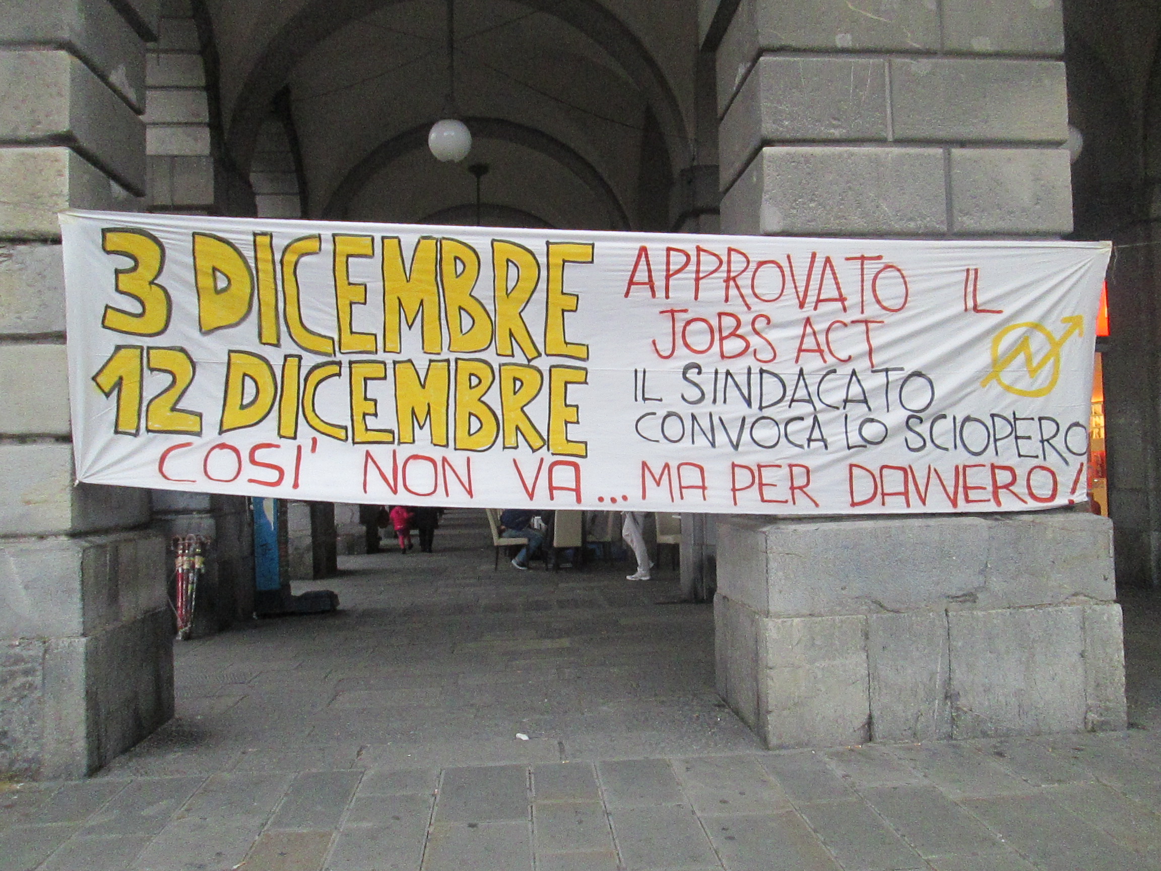 genova, lo sciopero generale del 2014 quando il jobs act ormai era passato