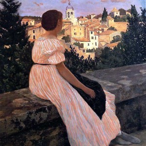 bazille-robe-rose