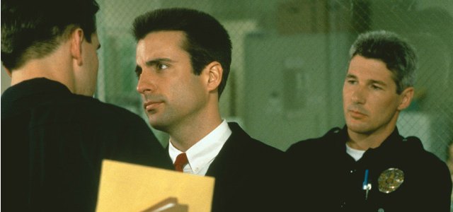 una scena da Affari sporchi, pellicola del 1990 sugli affari interni della polizia di Los Angeles.