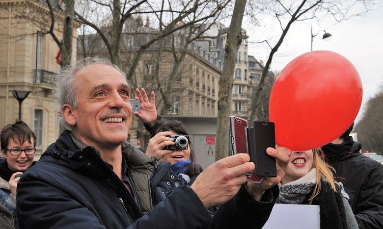 Philippe Poutou, operaio della Ford, candidato alle presidenziali dell'Npa