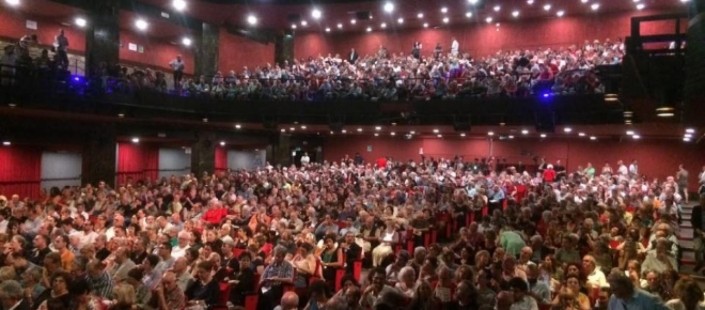 L'assemblea del Brancaccio dello scorso giugno  