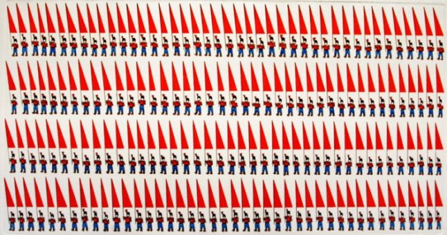 09-50x34-2005-Grafica-Parata-di-bandiere-rosse