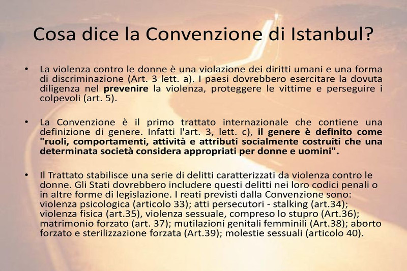 convenzione istanbul