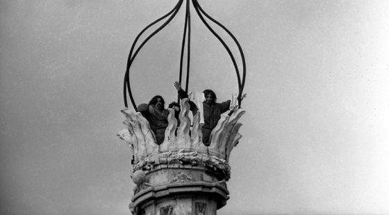Gli Uccelli sul campanile di Sant'Ivo alla Sapienza