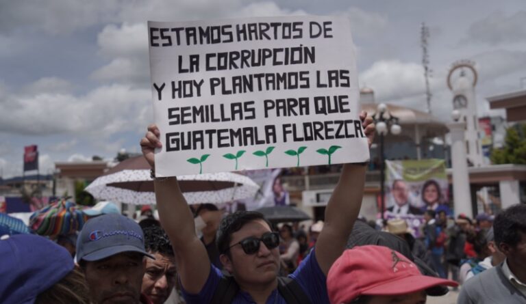 Rivoluzione elettorale anticorruzione in Guatemala