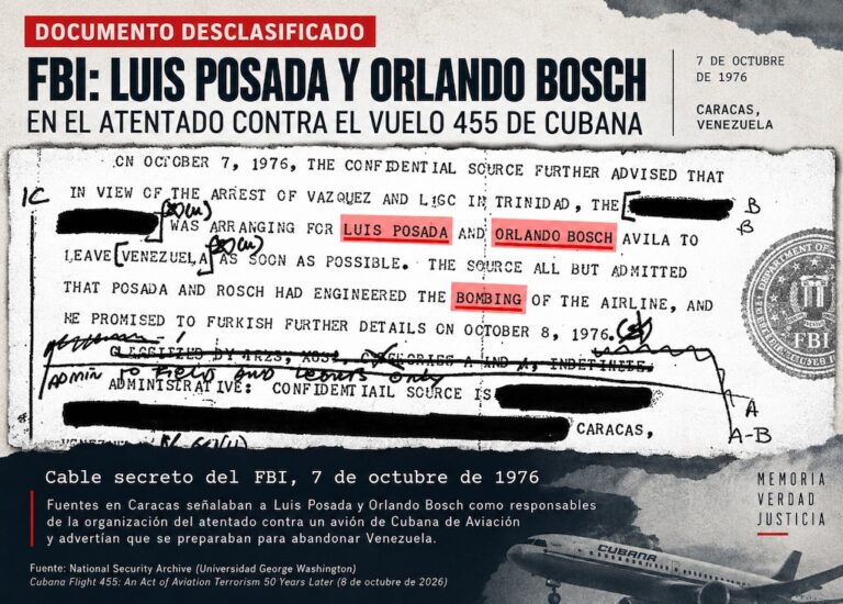 La doppia morale di Washington: 73 vittime cubane, la CIA e mezzo secolo di impunità